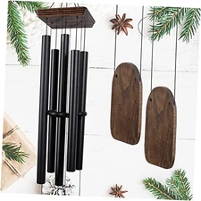 48" Large Wind Chimes for Outside Deep Tone, Wood Wind Chimes Outdoor 48in