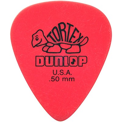 Dunlop Tortex Standard Guitar Picks .50 mm 6 Dozen