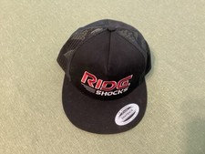 The Classics RIDE SHOCKS Black Mesh Back Baseball Cap Hat SnapBack NEW