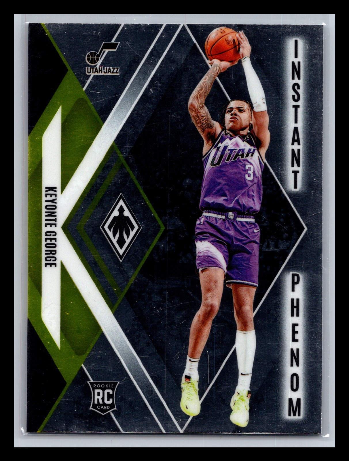 Keyonte George Utah Jazz 2023-24 Panini Phoenix #5 Instant Phenom