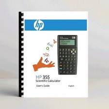 Manual for Hewlett Packard HP-35S Calculator