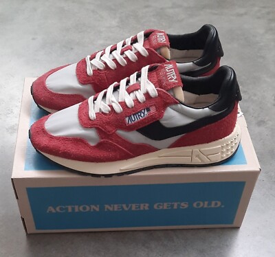 Autry Sneaker WWLM HN07 REELWIND LOW MAN HAIR/NYLON CRDNL/BLK NEU Gr. 44