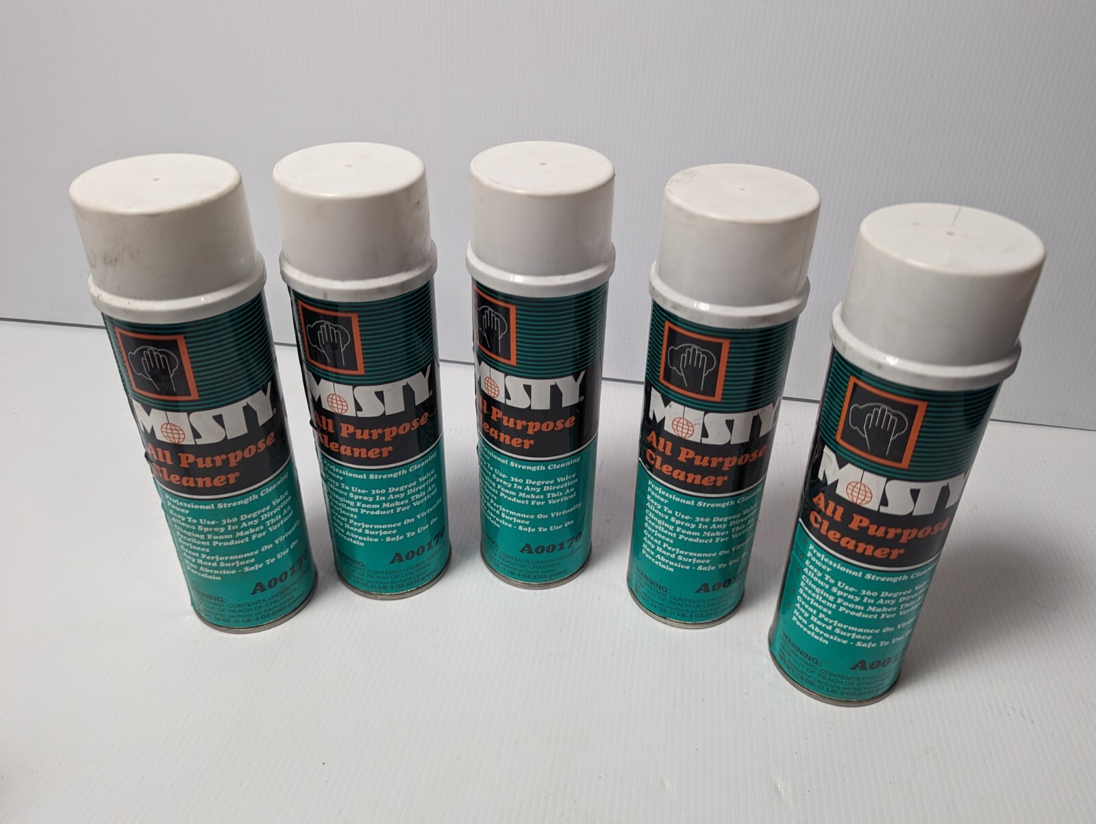Lot of 5 Misty All Purpose Cleaner Lemon 19oz A00170 eBay