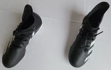 Boys Size 12K Black White Adidas Predator Freak.3 FG Soccer Cleats FY1031