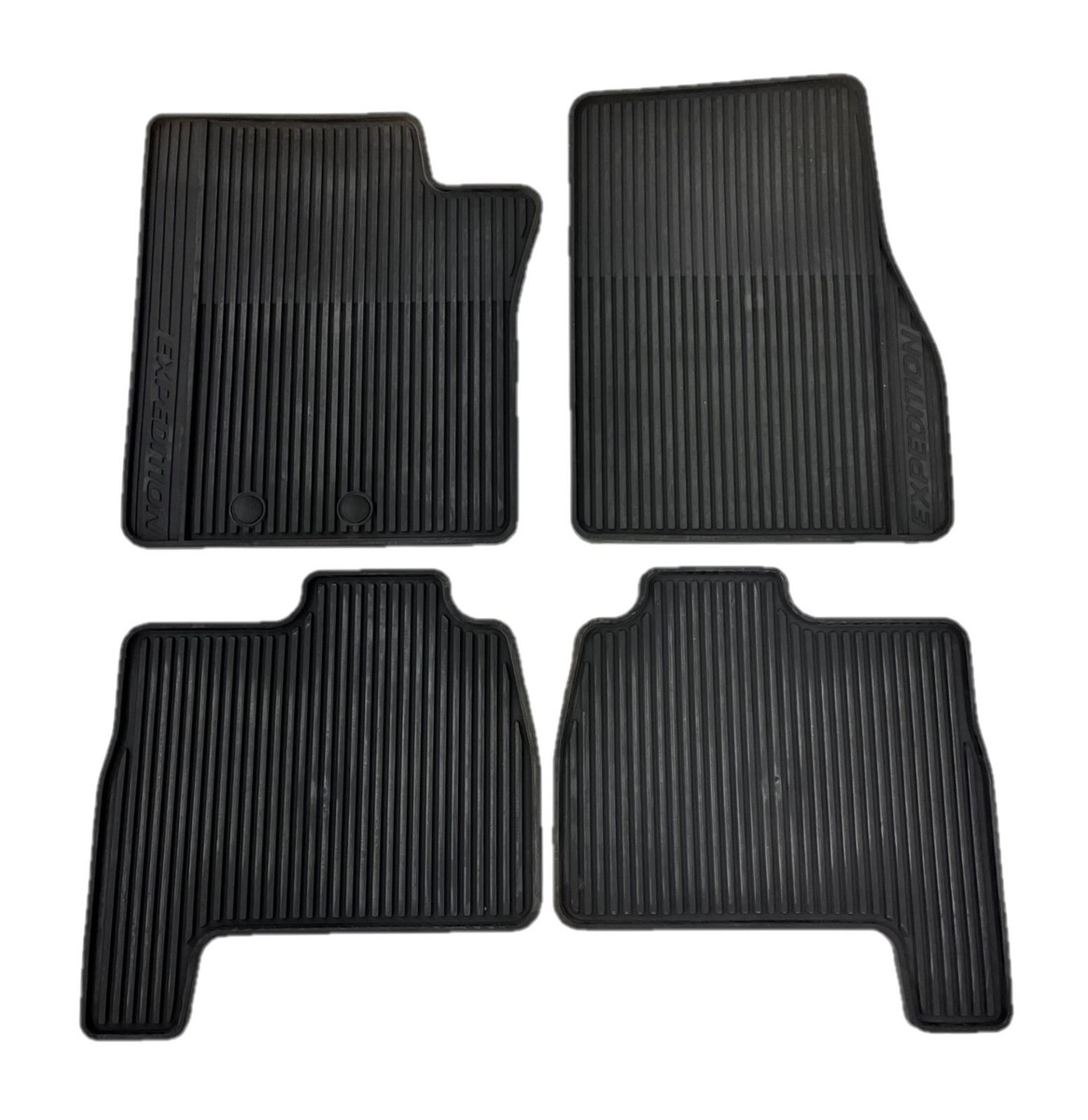2011-2014 Ford Expedition All-Weather Vinyl Floor Mats Rubber