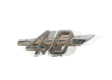 MODEL NUMBER SMALL BADGE FOR AUSTIN A40 FARINA SOMERSET SPORT 53-59
