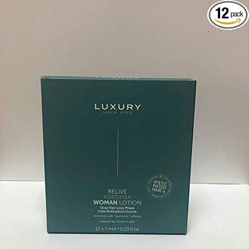 Luxury Hair Pro 12 Relive Fortifier Woman Lotion Lozione Rinforzante Capelli