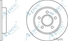1X Apec DSK2231 REAR BRAKE DISC FOR FORD CMAX FOCUS - SAME DAY DISPATCH
