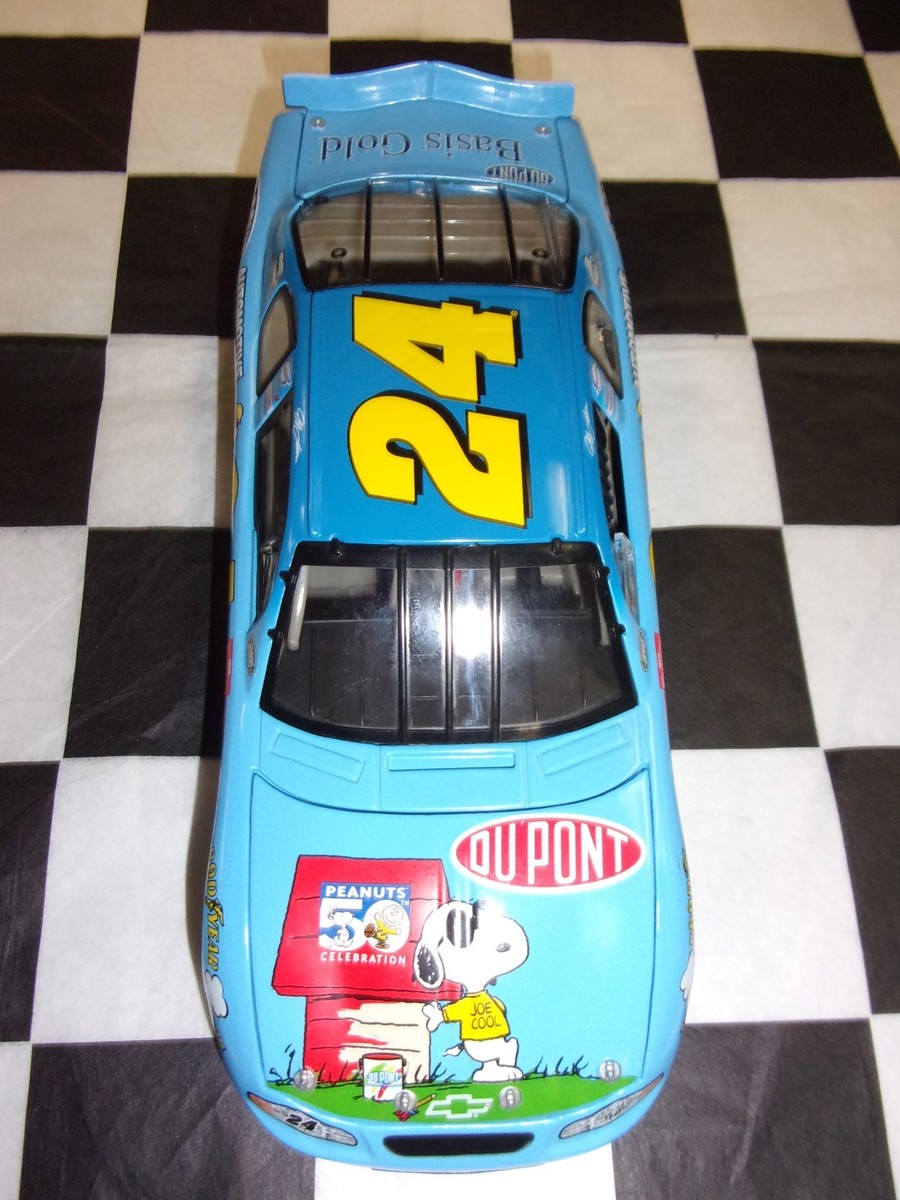 スヌーピー PEANUTS NASCAR 1/24 jeff GORDON Jeff Gordon #24 Dupont / Peanuts 2000 Monte Carlo 1:24
