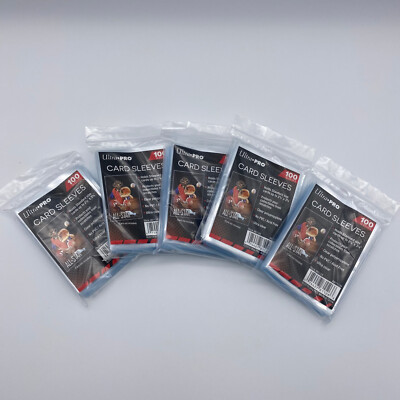 500 Ultra Pro Soft Sleeves MTG, Pokemon, Topps Match Attax 5 Packs Kartenhüllen