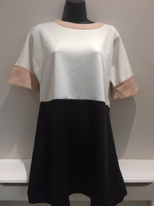 girls white shift dress