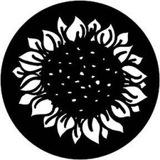Rosco 78177 Steel Gobo, Sunflower - Rogue R1X