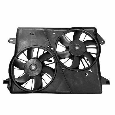 CH3115184 New Replacement Radiator And Condenser Fan Assembly With Two Fans