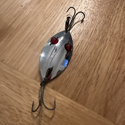 The Hofschneider Corp RED EYE WIGGLER Fishing Vintage Lure with Box | eBay