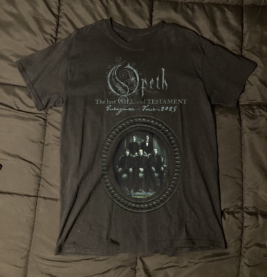 【新品】【L】OPETH オーペス JAPAN TOUR 2025 Tシャツ Opeth The Last Will and Testament Tour 2025 Band Gift For Fan T
