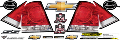 #ad #ad Five Star Race Bodies 670 450 ID Chevrolet Impala 2012 Tail ID Graphics Kit $34.95
