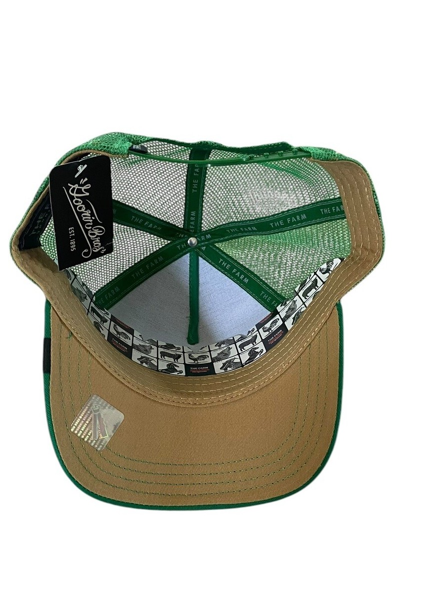 Goorin Bros The Farm Animal Trucker HIGH Giraffe GREEN SnapBack