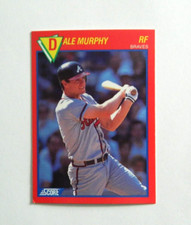 1989 SCORE MLB Dale Murphy Superstar card#66