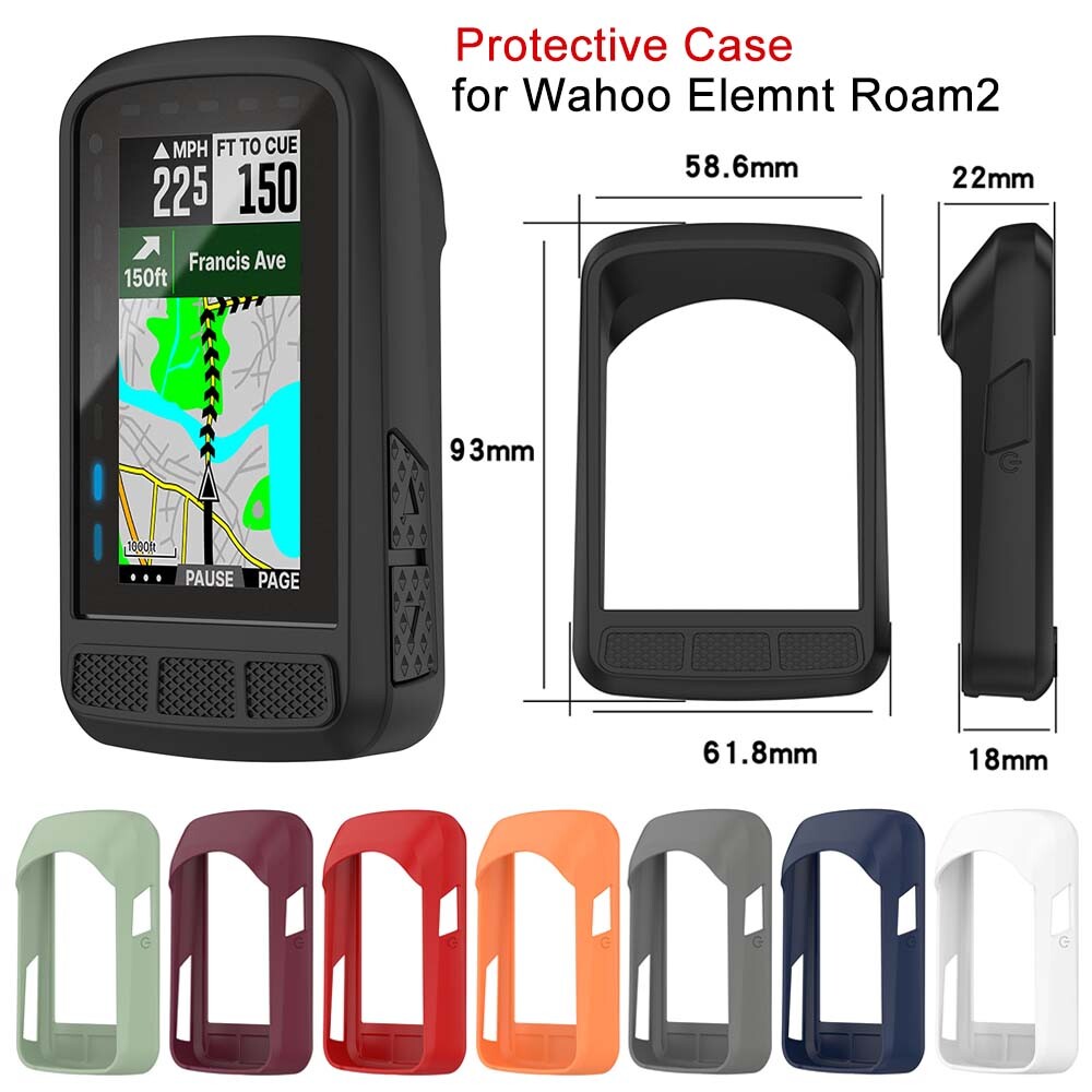 Wahoo Bolt V2 Silicone Cover Silicone Gel Screen Cover & Charm For