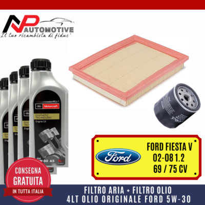 KIT TAGLIANDO FILTRI OLIO FIESTA IV 1.2i 16V 55KW 75CV DAL 1999 -> 2002 - Foto 12