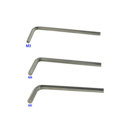 Iron M5 M4 M3 Hexagon Tool Camera Quick Release Plate Screw Allen Wrench