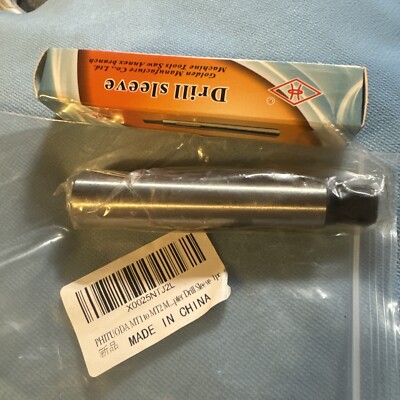 ATOPLEE  1 Pc MT1 To MT2 Morse Taper Drill Drill Sleeve  Reducing Dapper  