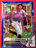 2021 Bowman Chrome Blue Sapphire Julio Carreras Colorado Rockies Top Prospect RC