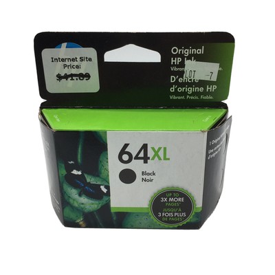 hp 64xl high yield black original ink cartridge