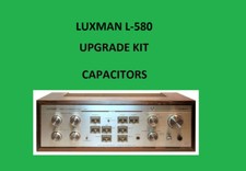 Amplificateur stéréo LUXMAN L-580 KIT de réparation - tous les condensateurs