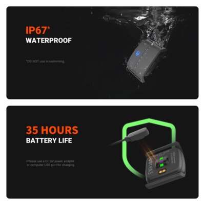 Cardiofréquencemètre Bracelet COOSPO HW9 – BLE 5.0, ANT+, Compatible Peloton/Wahoo – Noir