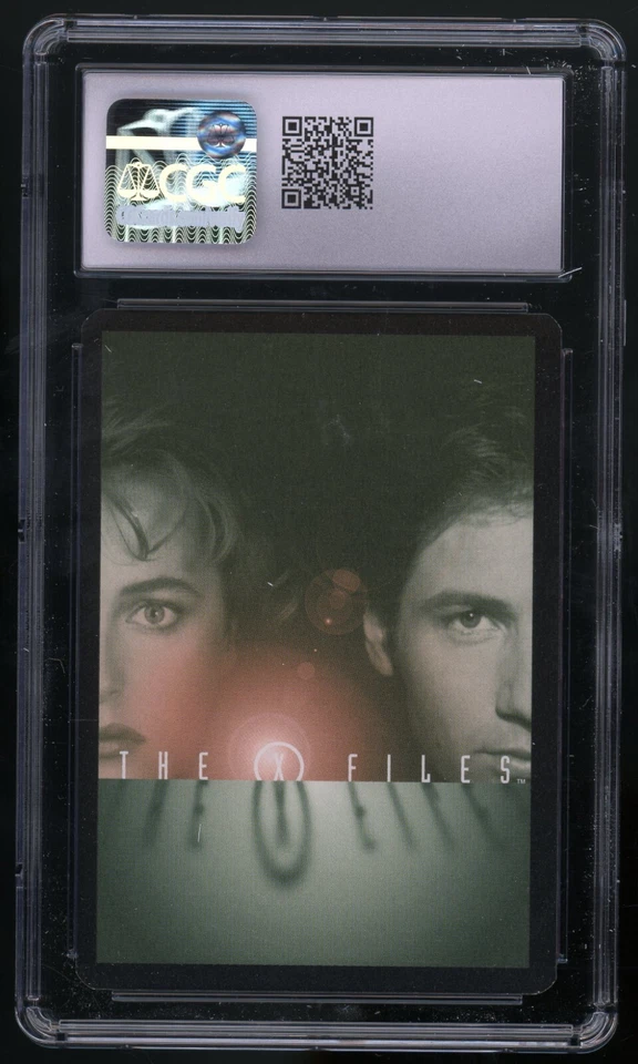 AGENT FOX MULDER X-Files CCG (1996) Premiere Edition XF96-0169v1 Fixed CGC 8.5 - Image 2 of 2