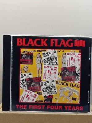 Black Flag The First Four Years CD SST Records SST CD 021