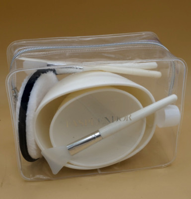 FASPLANDOR Facial Face Mask Tool Set Mixing Bowl Stick Spoon Spatula Make Up SET