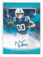2024 Origins ANTHONY GOULD On-Card Blue Ink Rookie Auto /25 COLTS COLOR MATCH!!!