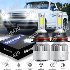 For Ford F-150 1995 1997 1999 2000 2001 2002 2003 LED HB5 9007 Headlights 2Bulbs
