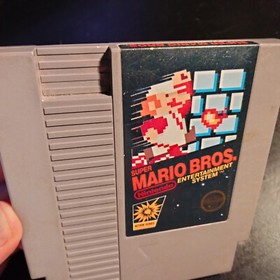 Super Mario Bros NES 5 screw cartridge original NTSC Japan made TESTED GOOD