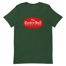 Cock 'n Bull Tavern T Shirt Sunset Strip Hollywood Vintage Retro Graphic Tee