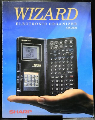 sharp electronic organizer