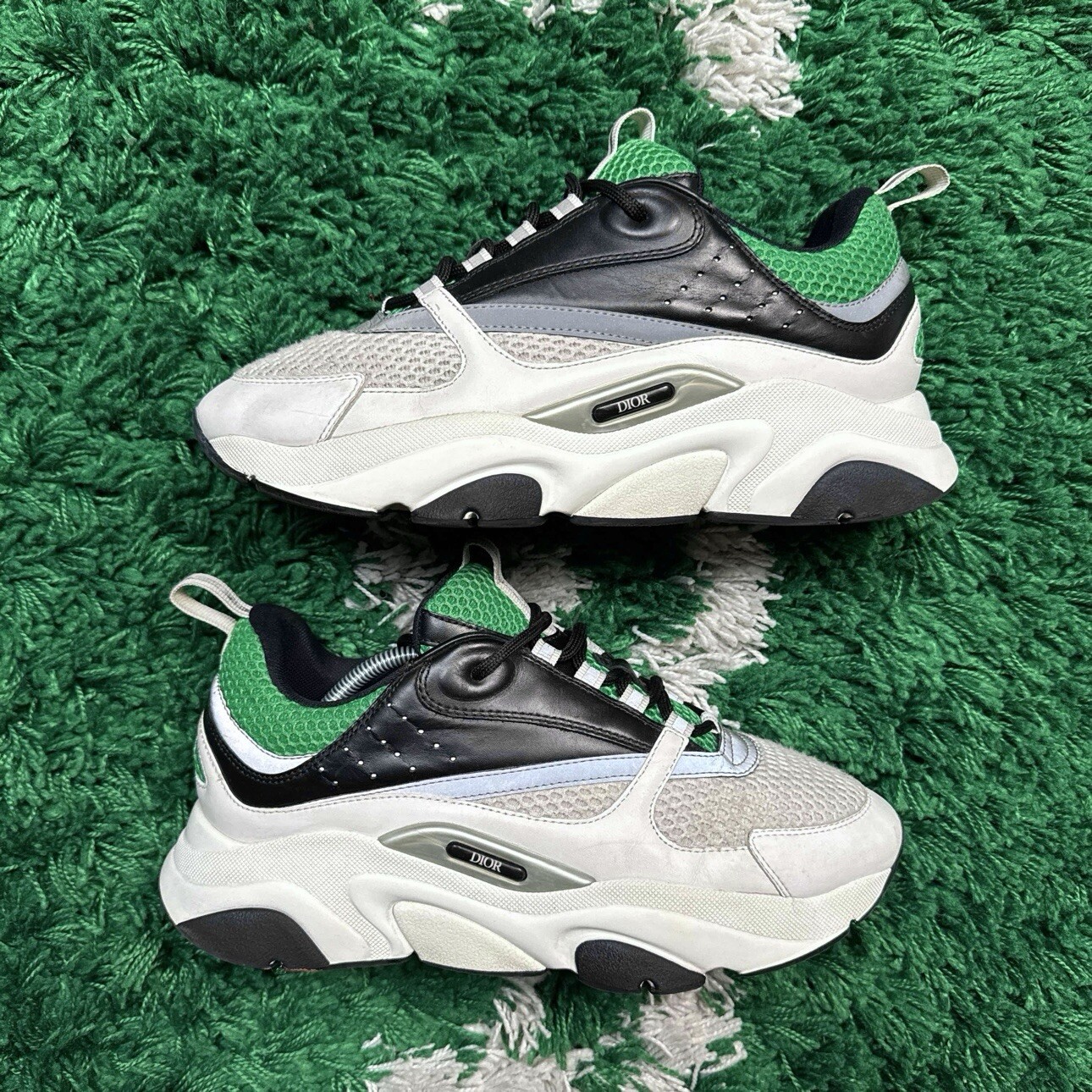 Size 8 - Dior B22 White Green Black - Clean (41)