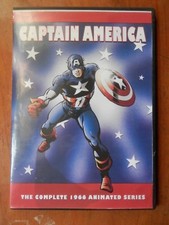 VINTAGE CAPTAIN AMERICA 1966 CARTOONS DVD COMPLETE SERIES AVENGERS MARVEL COMICS