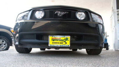 Quick-Release Front License Plate For 2010-12 Ford Mustang GT/V6