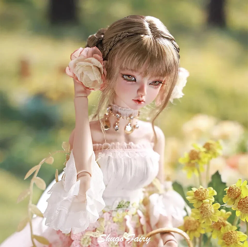 1/4 Handmade Resin BJD SD Ball Joint Dolls Women Girl Gift Sakina
