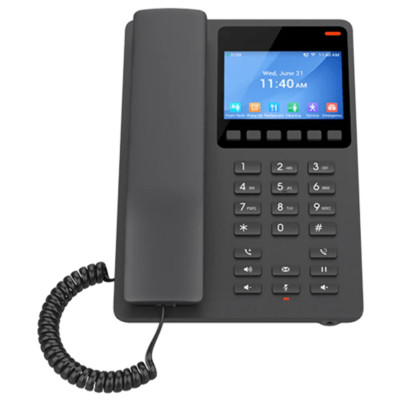 Grandstream GHP631 Hotel IP Phone (Black)