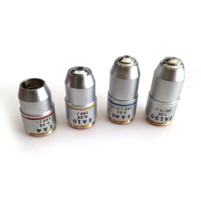 DIN160mm Achromatic Objective Lens 195 Standard Biological Microscope Objectives
