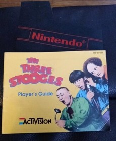 The Three Stooges 1989 NES Nintendo Authentic Working Complete With Box & Manual