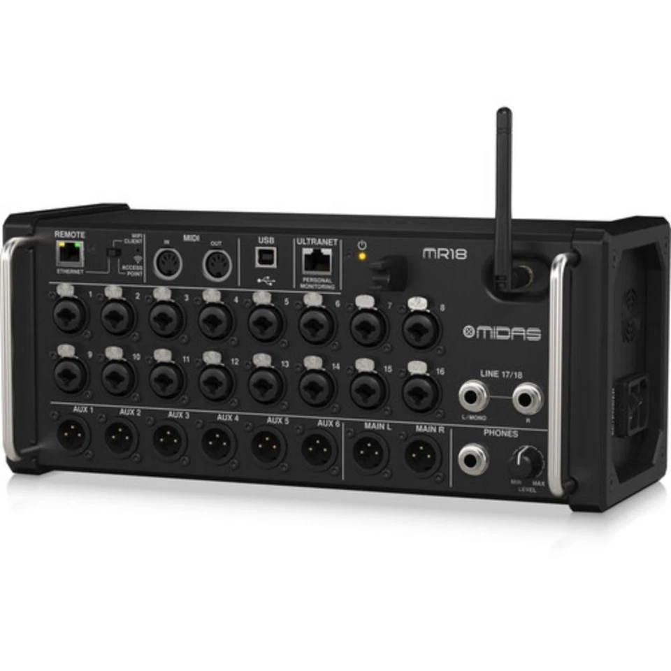 Midas MR18 18-Input Digital Mixer for iPad/Android Tablets - Image 3 of 4