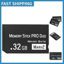 Durable 32GB Memory Stick Pro Duo MARK2 for PSP 1000, 2000, 3000 Systems