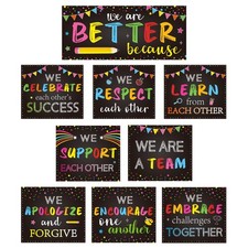 10 Pcs Classroom Motivational Posters, Growth Mindset Posters, Inspirational ...