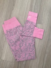 Bombshell Sportswear Pink Gray Snakeskin Seam...