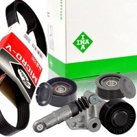 Gates 6PK2500 Keilrippenriemen-Satz + Spanner FüR Audi Vw Phaeton